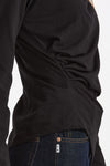 T-shirt asimmetrica nero women Woc - 6