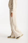 Pantalone in felpa beige women Woc - 3