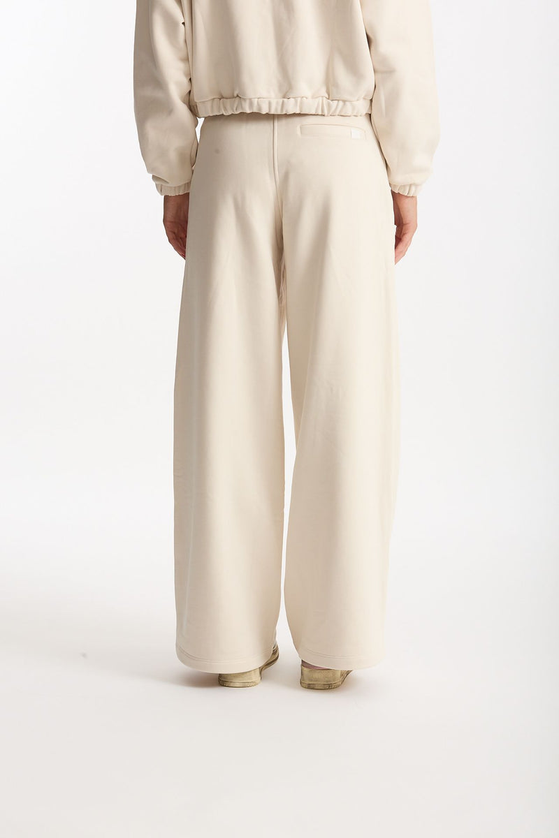 Pantalone in felpa beige women Woc - 4
