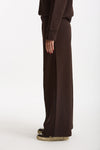 Pantalone in felpa marrone women Woc - 2