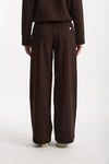 Pantalone in felpa marrone women Woc - 3