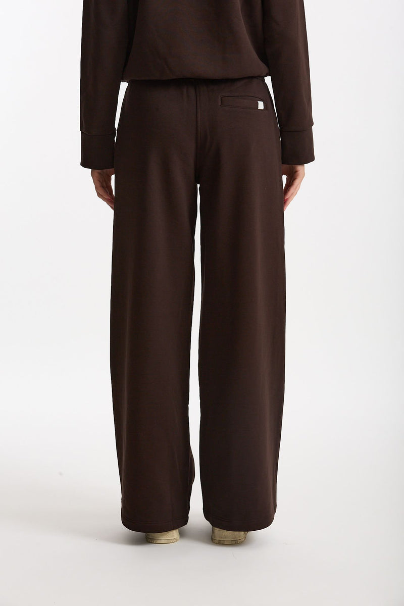 Pantalone in felpa marrone women Woc - 3