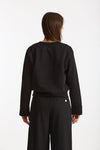 Felpa girocollo nero women Woc - 4