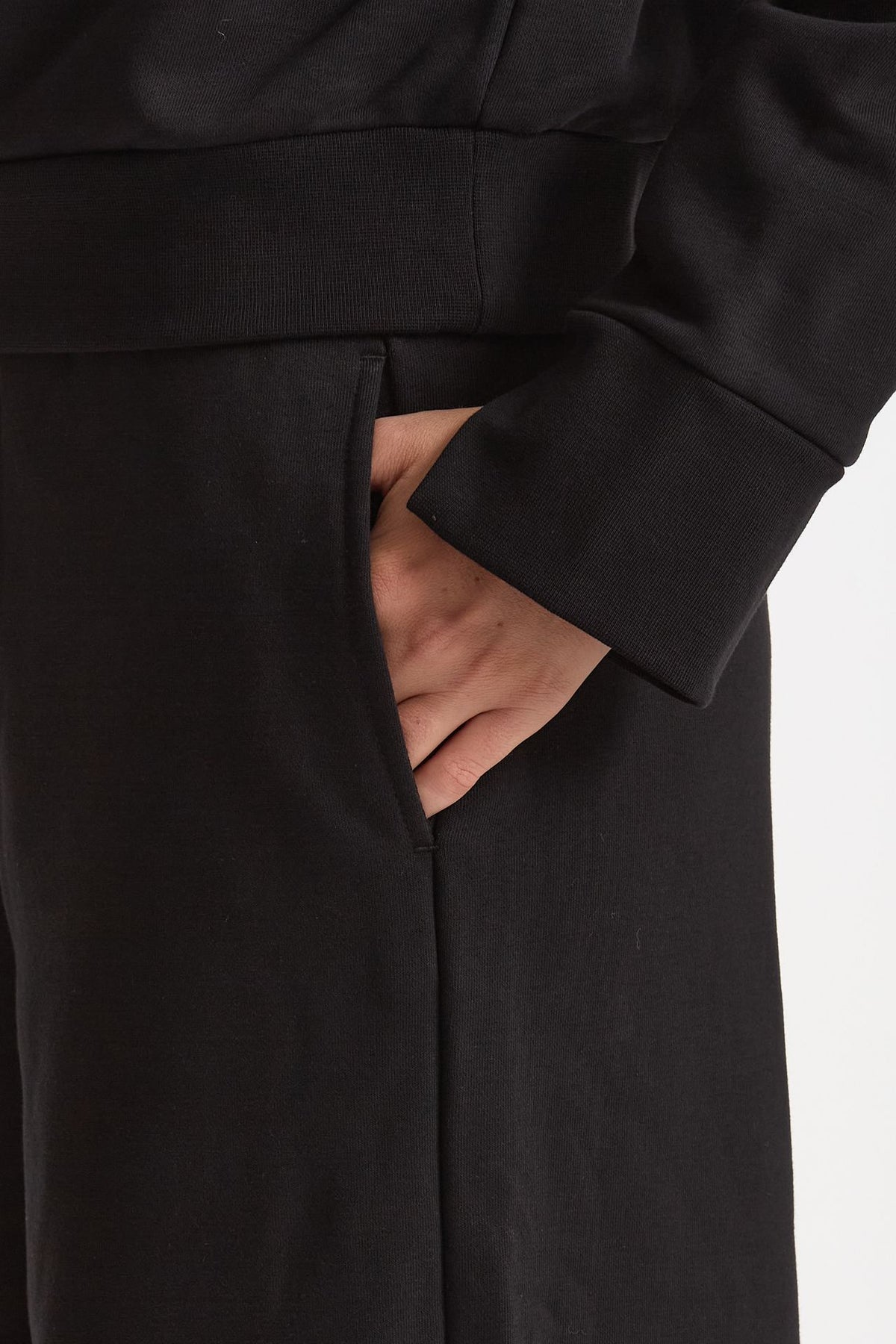 Pantalone in felpa nero women Woc - 5