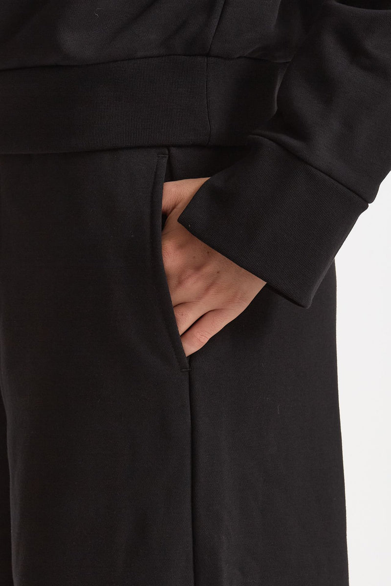 Pantalone in felpa nero women Woc - 5