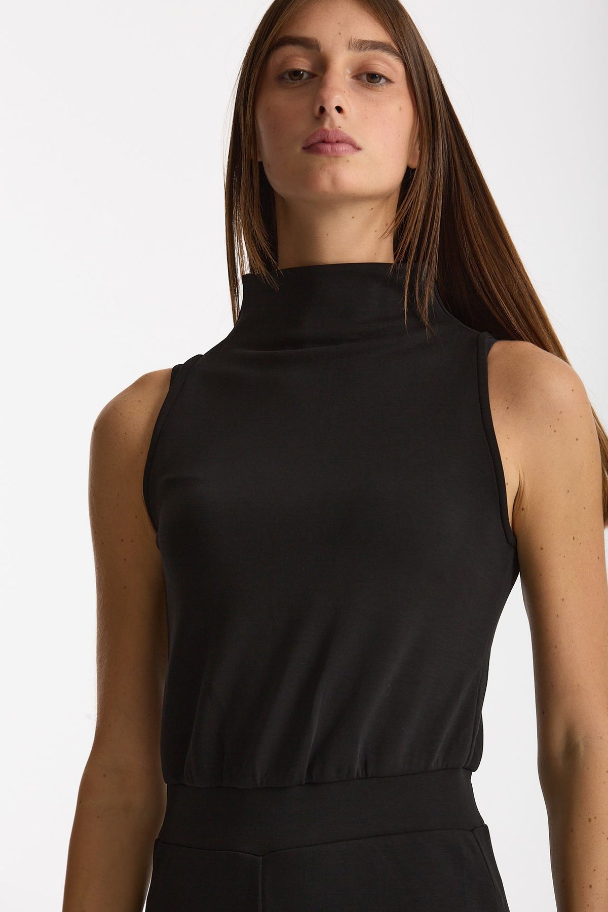 Jumpsuit smanicata nero women Woc - 6