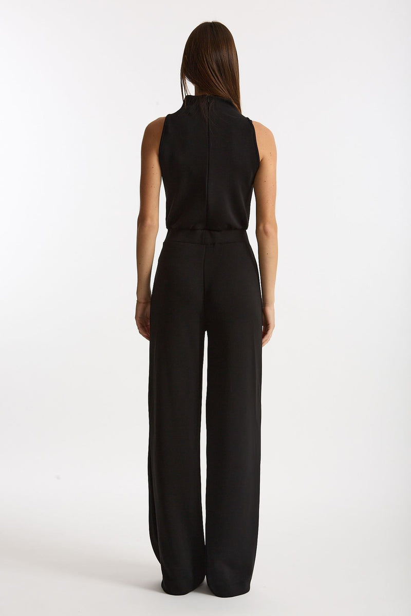 Jumpsuit smanicata nero women Woc - 3