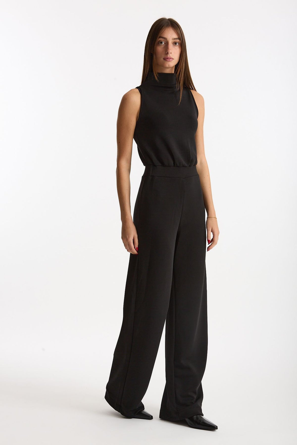 Jumpsuit smanicata nero women Woc - 4