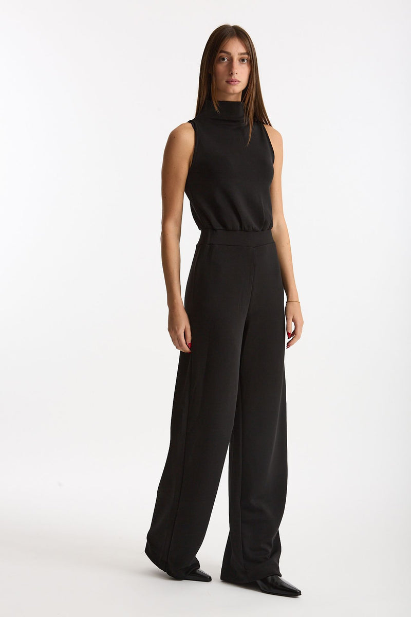 Jumpsuit smanicata nero women Woc - 4