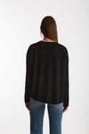 Maglia girocollo in flexwool nero women Zanone - 3