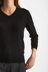 Maglia slim in lana nero women Zanone - 5