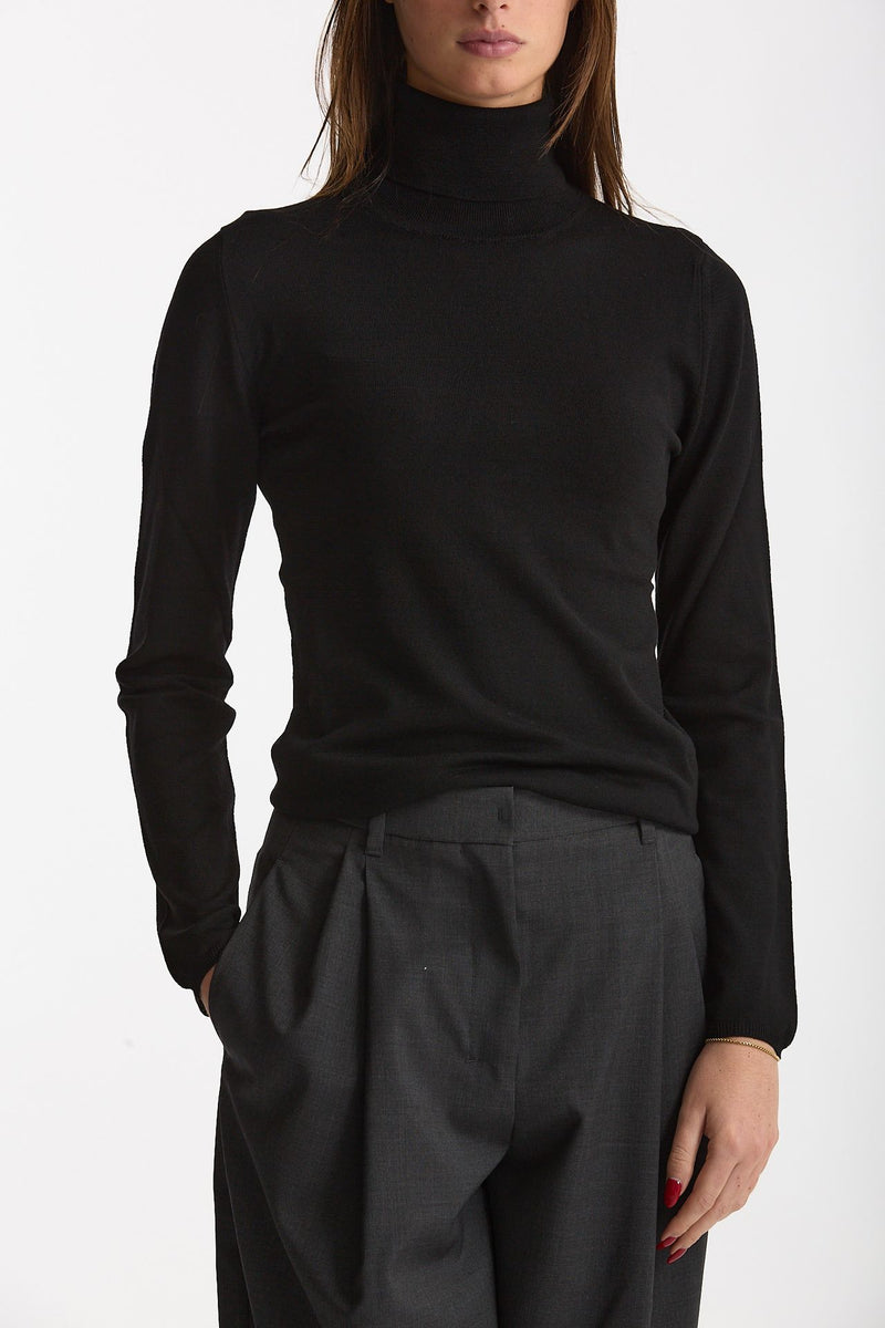 Dolcevita slim in flexwool nero women Zanone - 2
