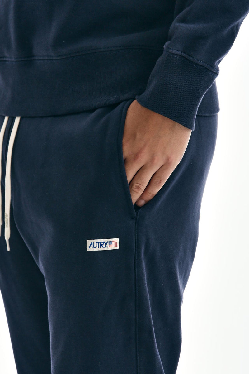 pantalone in cotone blu men Autry - 5