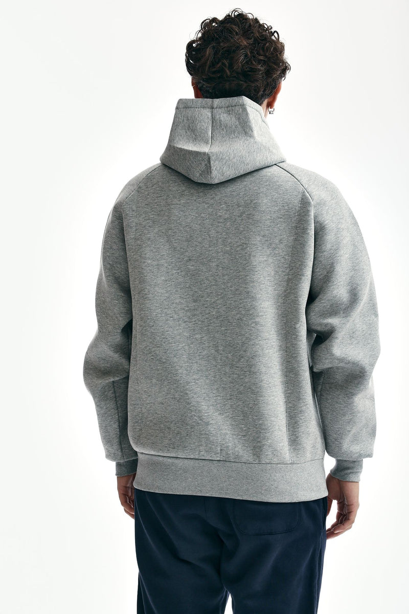felpa cappuccio in cotone grigio men Autry - 3