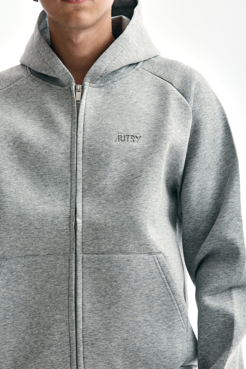 felpa cappuccio in cotone grigio men Autry - 6