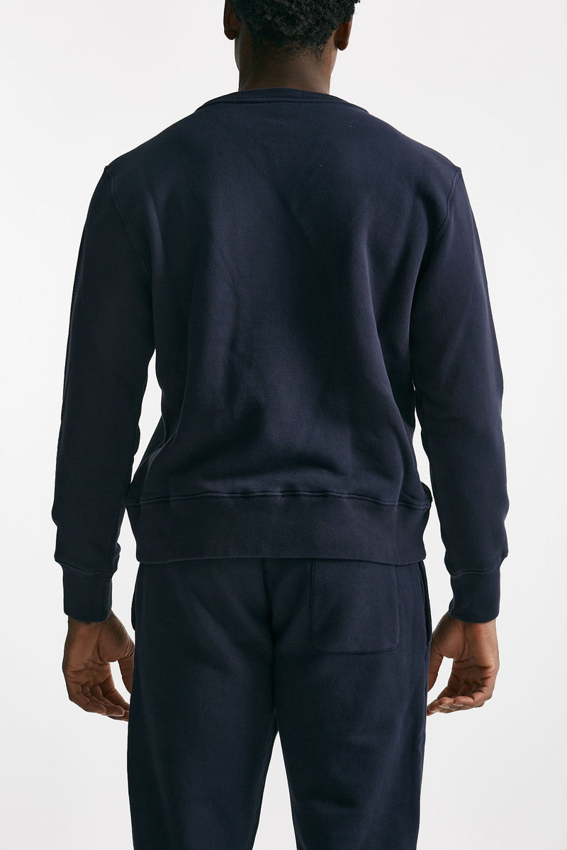 felpa in cotone blu men Autry - 3