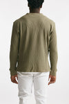 serafino in cotone operato verde men Autry - 3