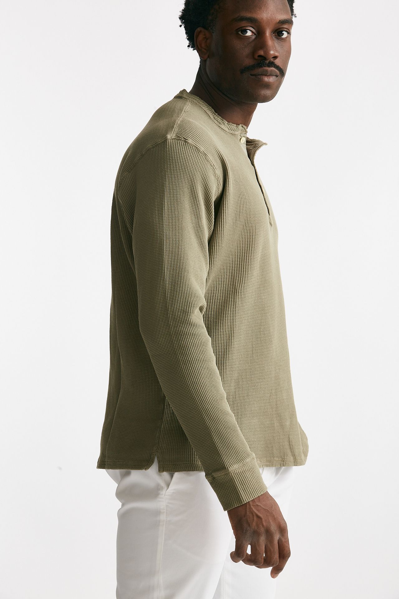 serafino in cotone operato verde men Autry - 4