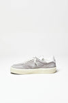 sneakers in pelle e suede grigio men Akman - 5