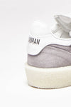 sneakers in pelle e suede grigio men Akman - 7