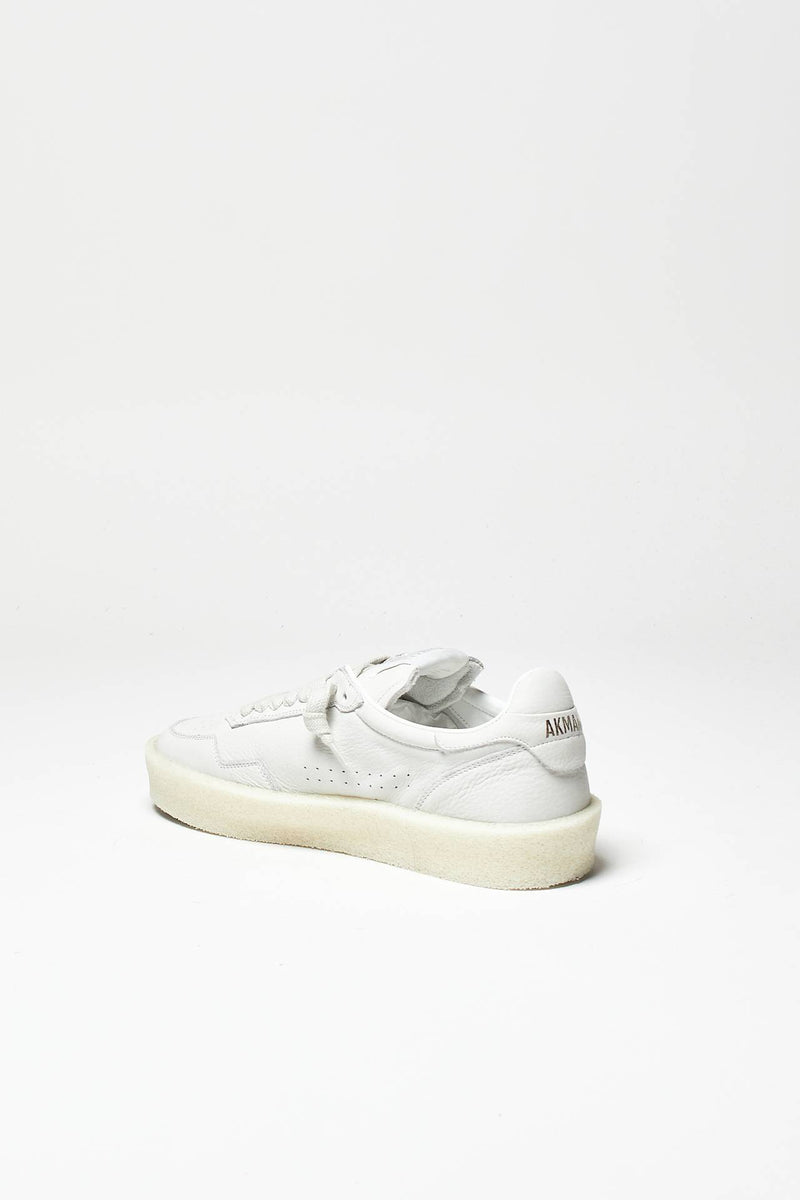 sneakers in nabuk bianco men Akman - 4