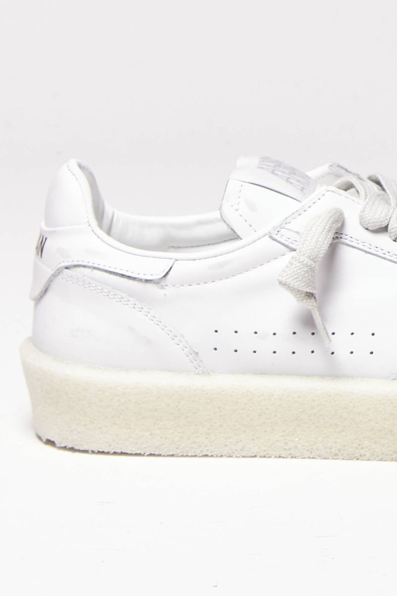 sneakers in pelle bianco men Akman - 6