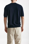 t-shirt in cotone blu men Atomo factory - 3