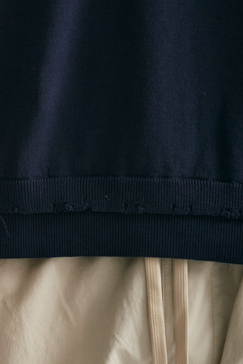 t-shirt in cotone blu men Atomo factory - 5