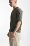 t-shirt in cotone grigio men Atomo factory - 2