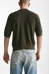 t-shirt in cotone lavato marrone men Atomo factory - 3