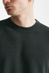 t-shirt in cotone lavato grigio antracite men Atomo factory - 5
