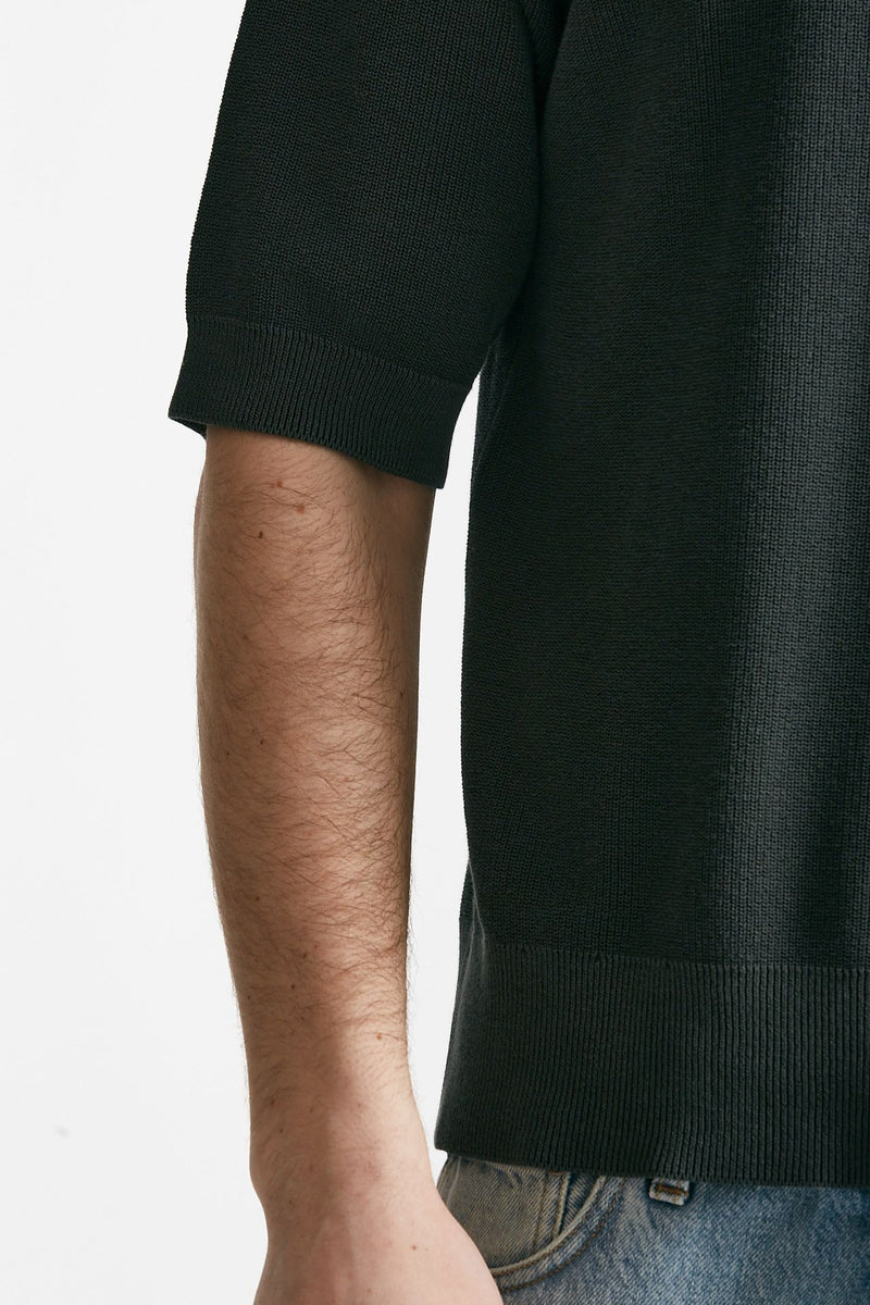 t-shirt in cotone lavato grigio antracite men Atomo factory - 6