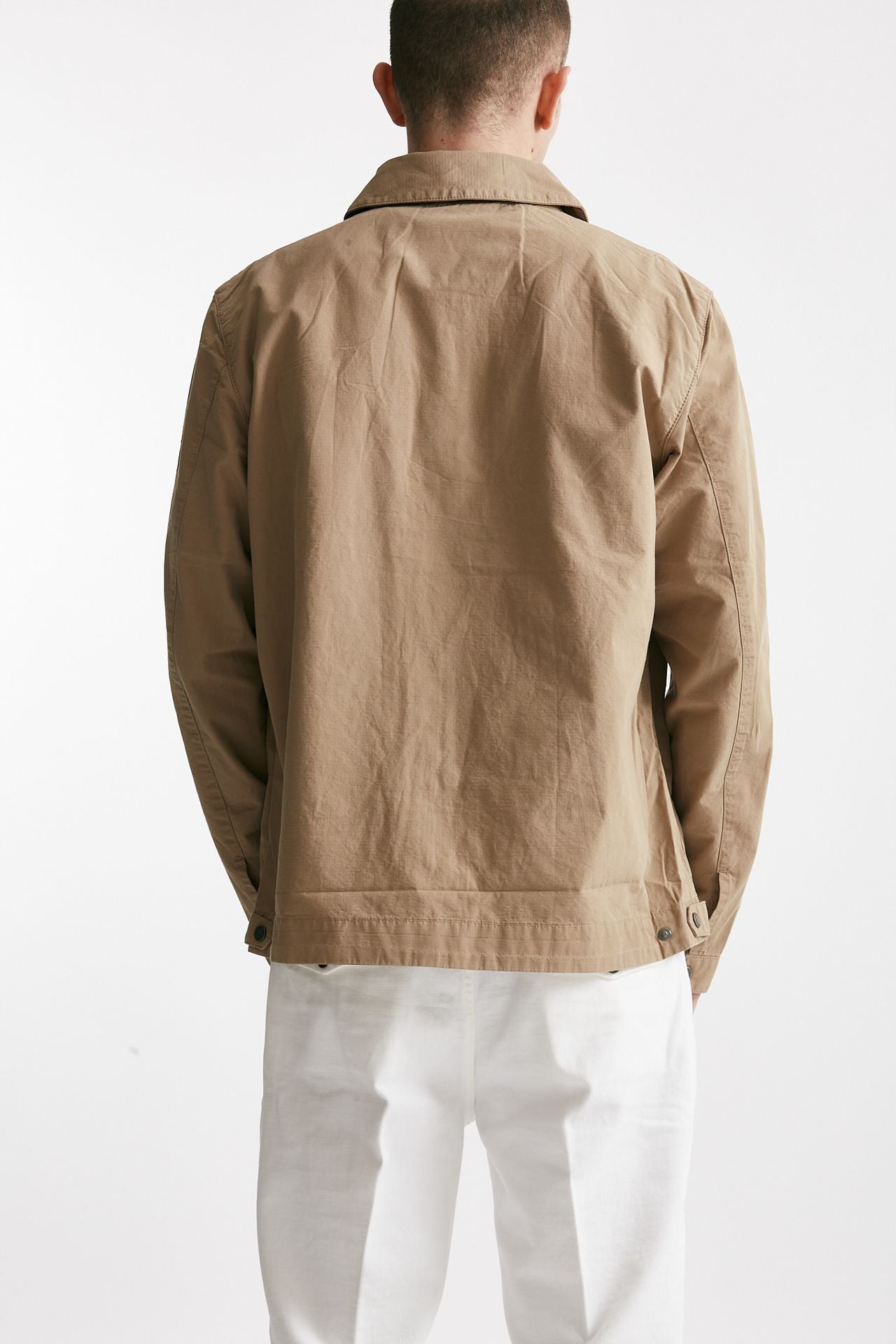 giacca workers casuals in cotone beige men Barbour - 3