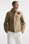 giacca workers casuals in cotone beige men Barbour - 8