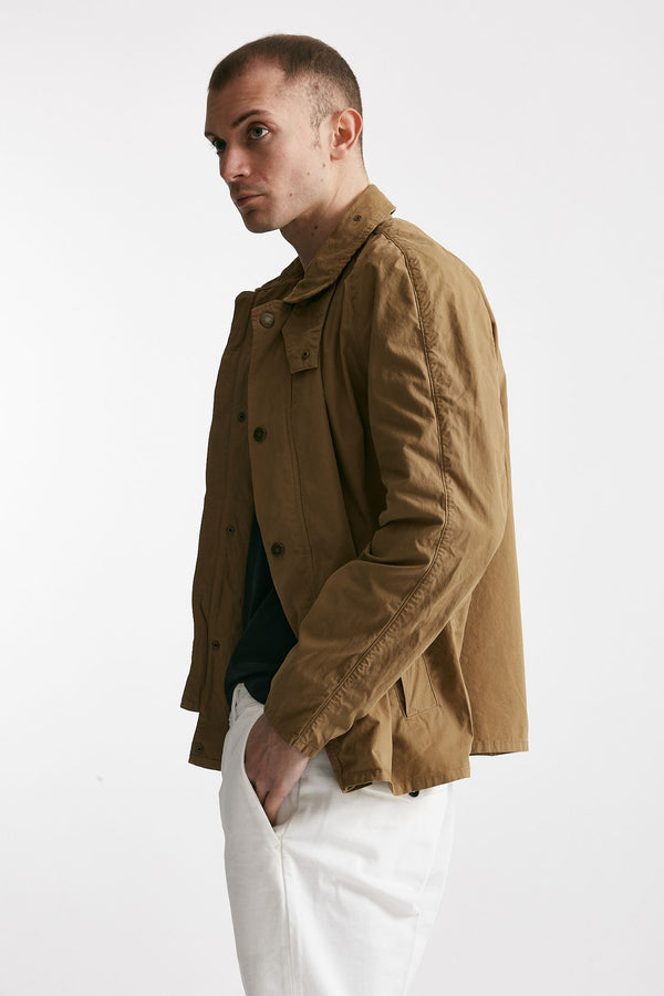 giacca tracker casual in cotone beige men Barbour