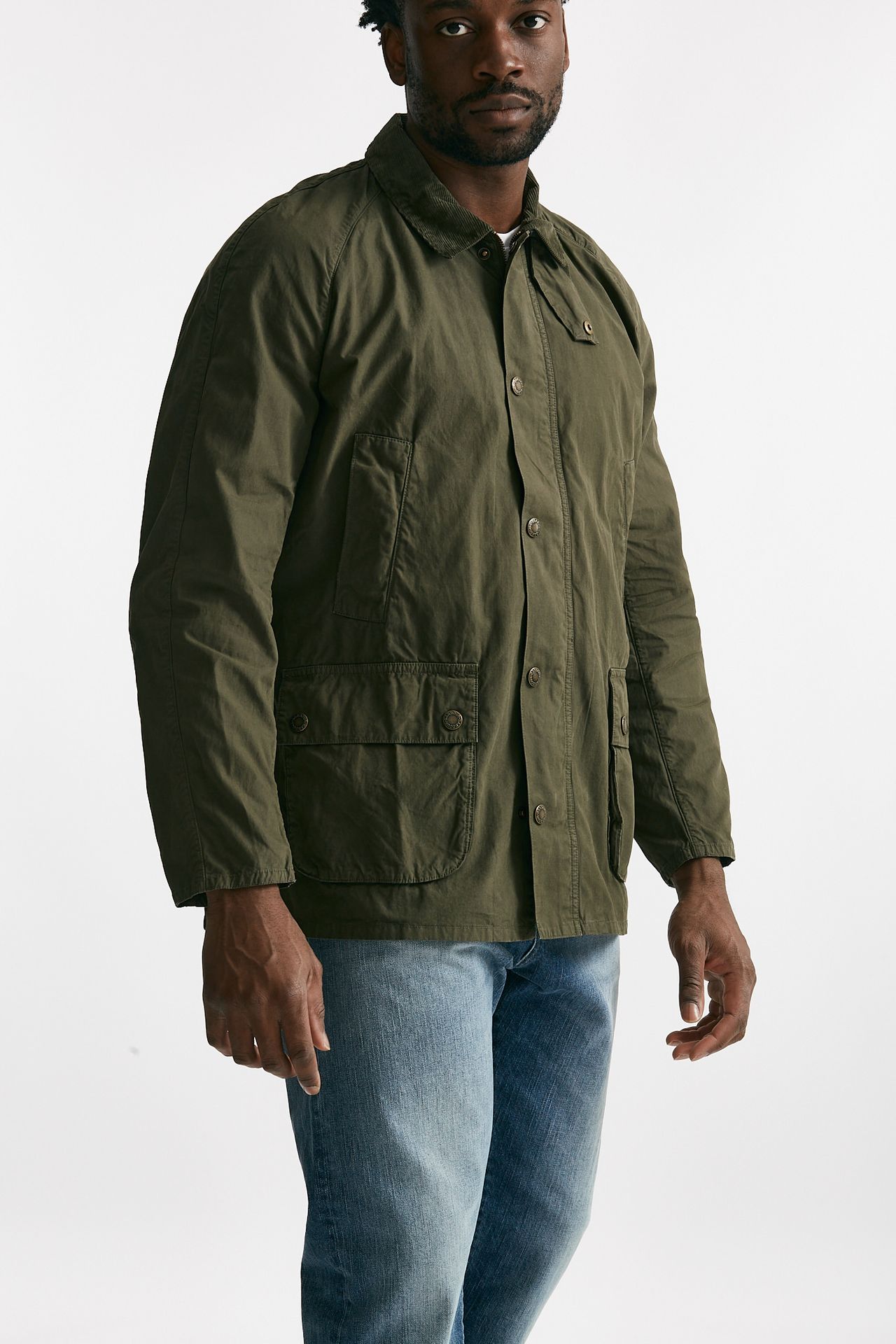giacca ashby casual in cotone verde men Barbour - 4