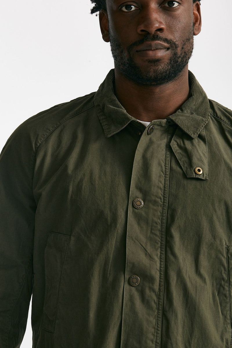 giacca ashby casual in cotone verde men Barbour - 5