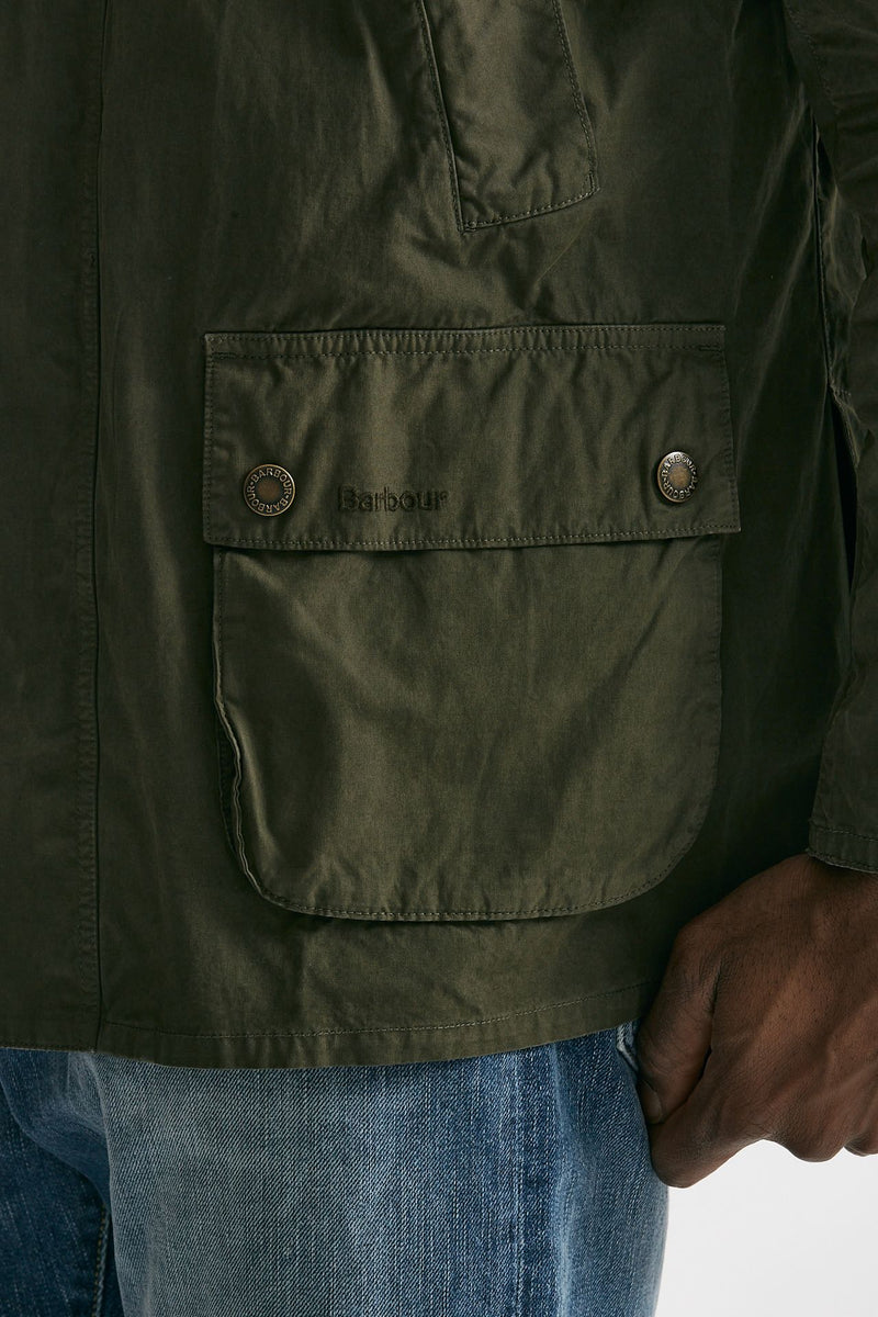 giacca ashby casual in cotone verde men Barbour - 8