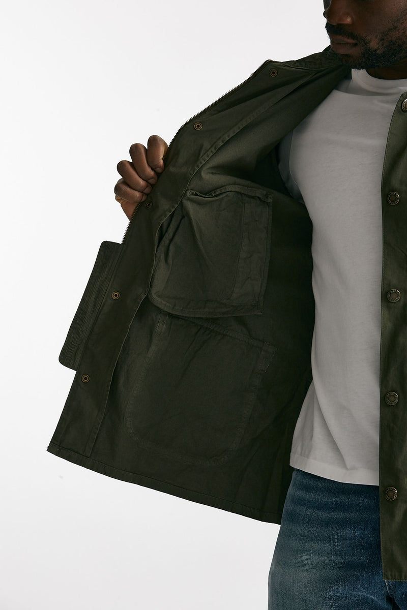 giacca ashby casual in cotone verde men Barbour - 9