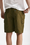 bermuda in cotone ripstop verde militare men Barbour - 3