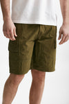 bermuda in cotone ripstop verde militare men Barbour - 4