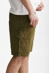 bermuda in cotone ripstop verde militare men Barbour - 5