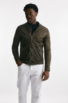 biker in pelle marrone men Giorgio brato - 6