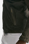 biker in pelle marrone men Giorgio brato - 7