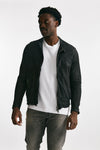 biker in pelle lavata nero men Giorgio brato - 1