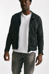 biker in pelle lavata nero men Giorgio brato - 5