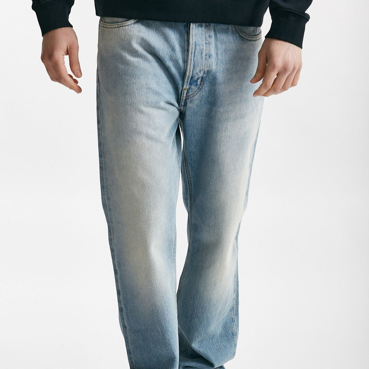 jeans in cotone fermo lavaggio chiaro men Covert - 8