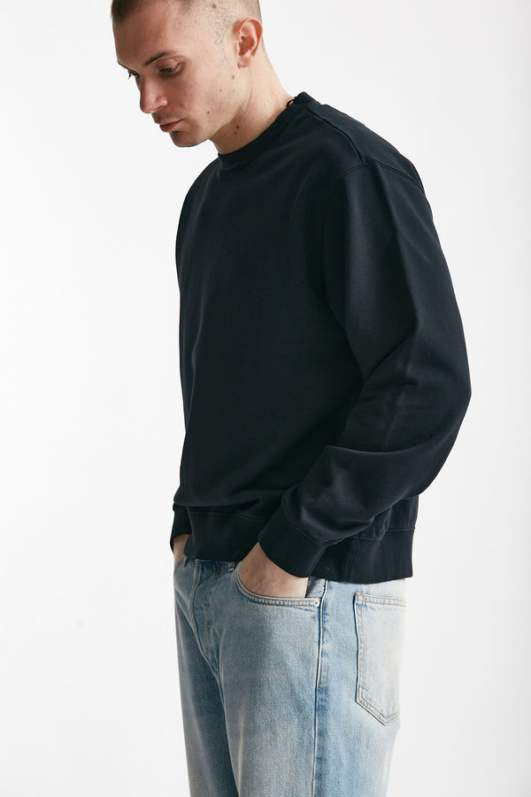 felpa in cotone blu men Covert