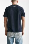 t-shirt in cotone blu men Covert - 3