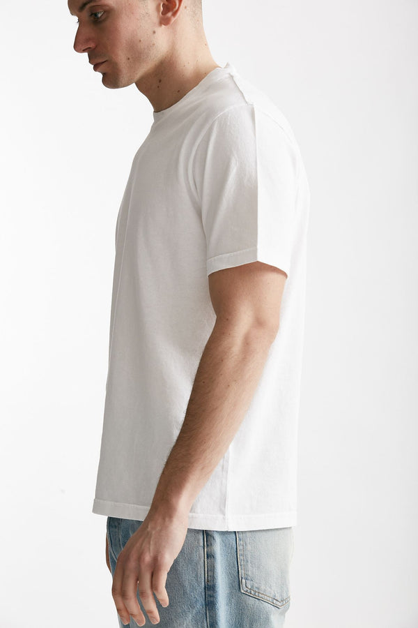 t-shirt in cotone bianco men Covert